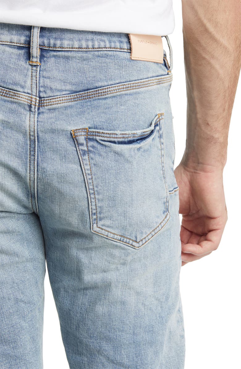 PURPLE BRAND Faded Out Slim Fit Straight Leg Jeans, Alternate, color, 