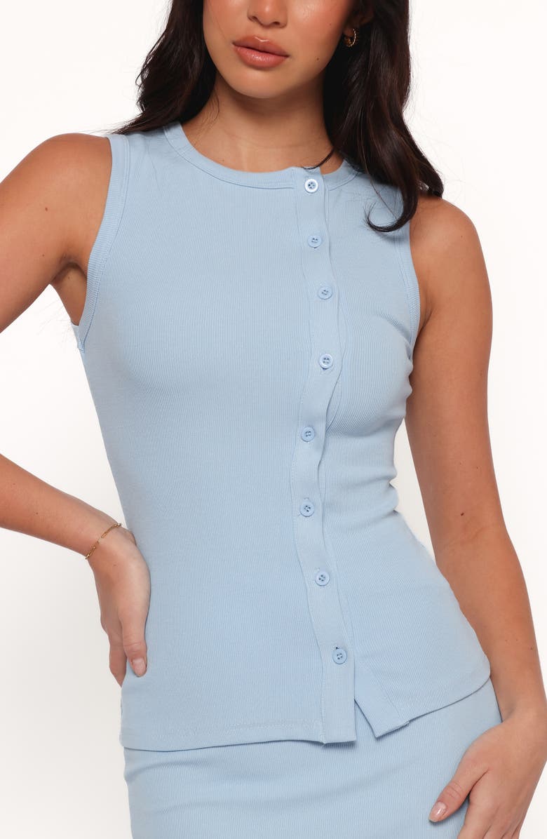 Petal & Pup Adeline Buttoned Top & Maxi Skirt Set, Alternate, color, Light Blue