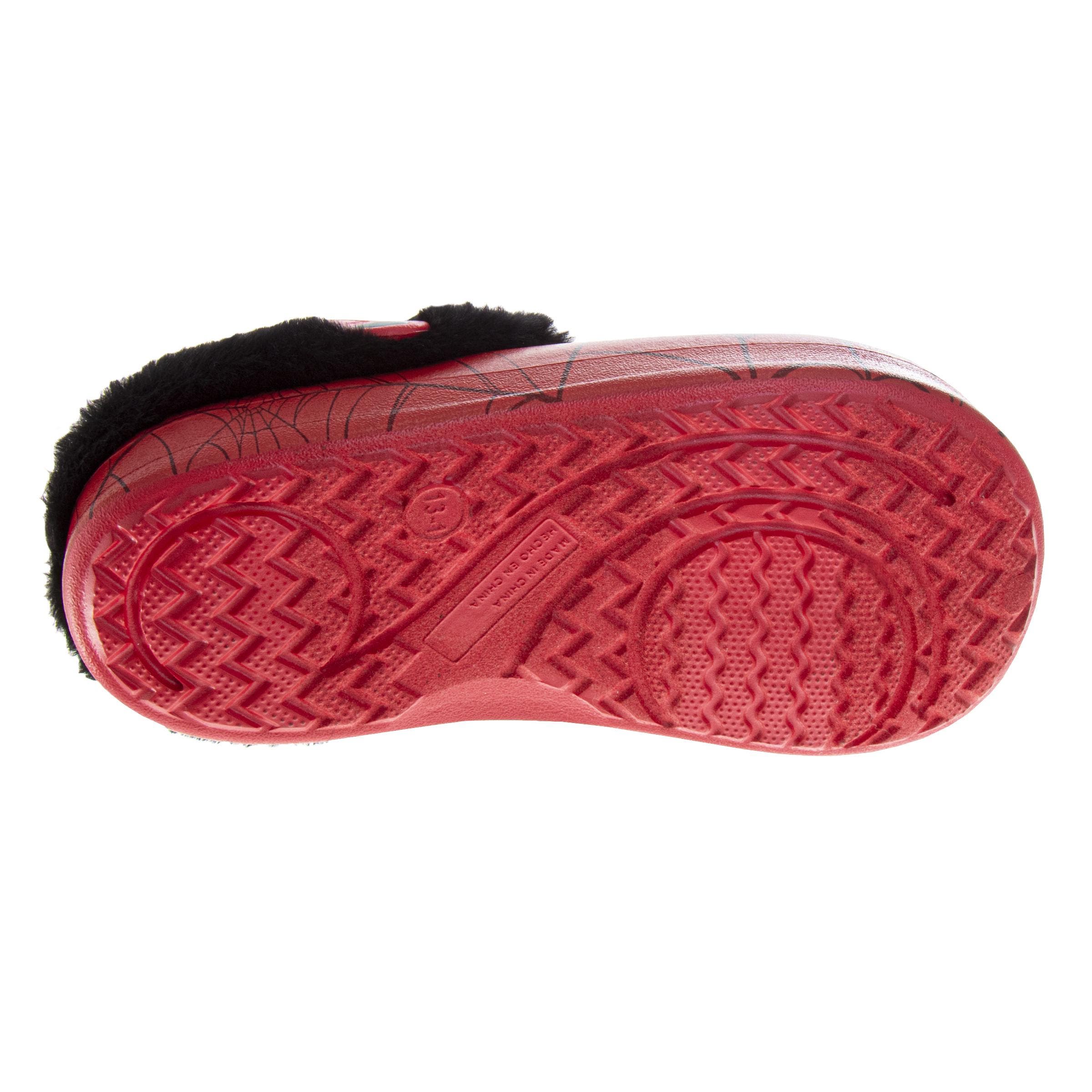 Clogs - Fuzzy, Fleece-Lined, and Warm Garden Shoes, Alternate, color, Red