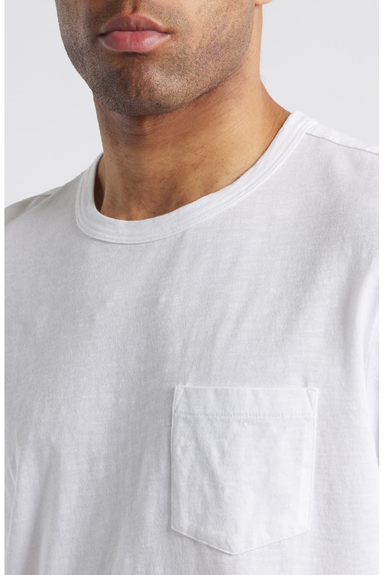 Sunwashed Pocket T-Shirt, Alternate, color, WHITE