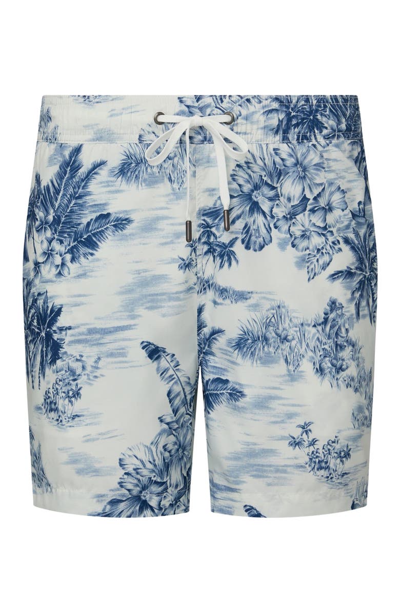 Onia Charles 5" Swim Trunk, Alternate, color, White Multi