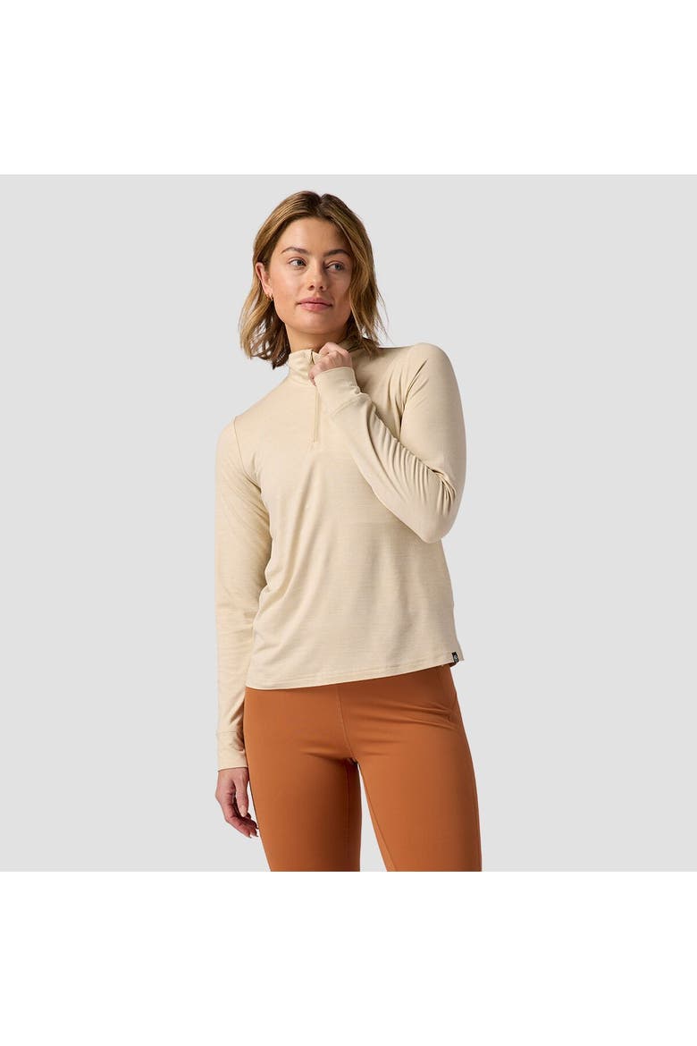 Destination 1/4-Zip Pullover - Women's, Main, color, Fog