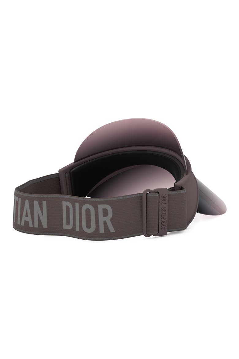 'DiorClub V1U Mask Visor, Alternate, color, GREY/ OTHER / GRADIENT SMOKE