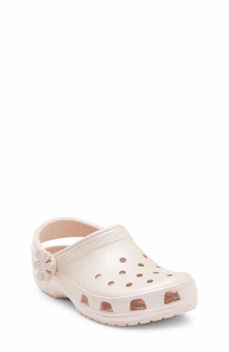 CROCS Kids' Classic Pearl Shine Clog