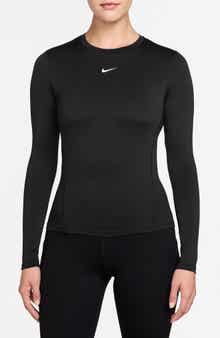 One Dri-FIT Fitted Long Sleeve Performance Tee