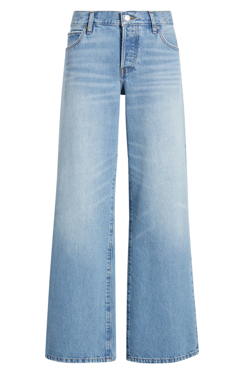 FRAME The Pixie Gray Wide Leg Jeans, Alternate, color, Unknown