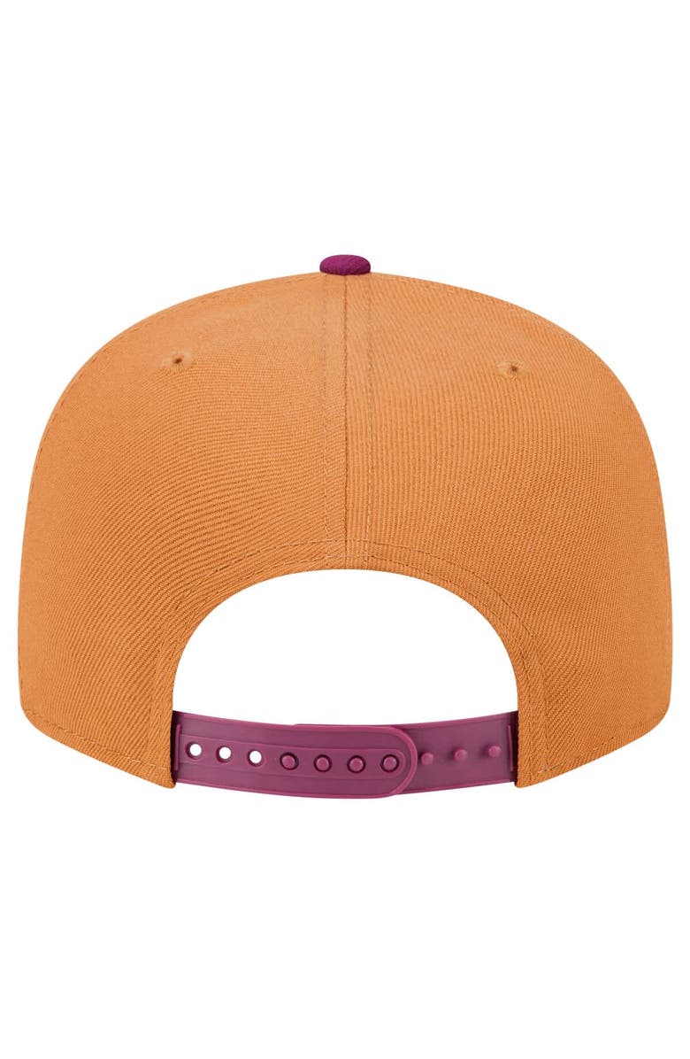 New Era Men's New Era Brown/Purple Boston Red Sox Color Pack Two-Tone 9FIFTY Snapback Hat, Alternate, color, Brown
