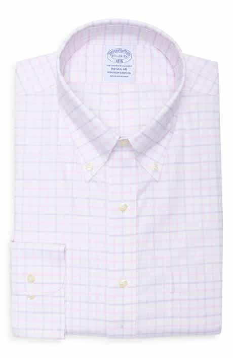 Brooks Brothers Regular Fit Non-Iron Stretch Cotton Oxford Dress Shirt