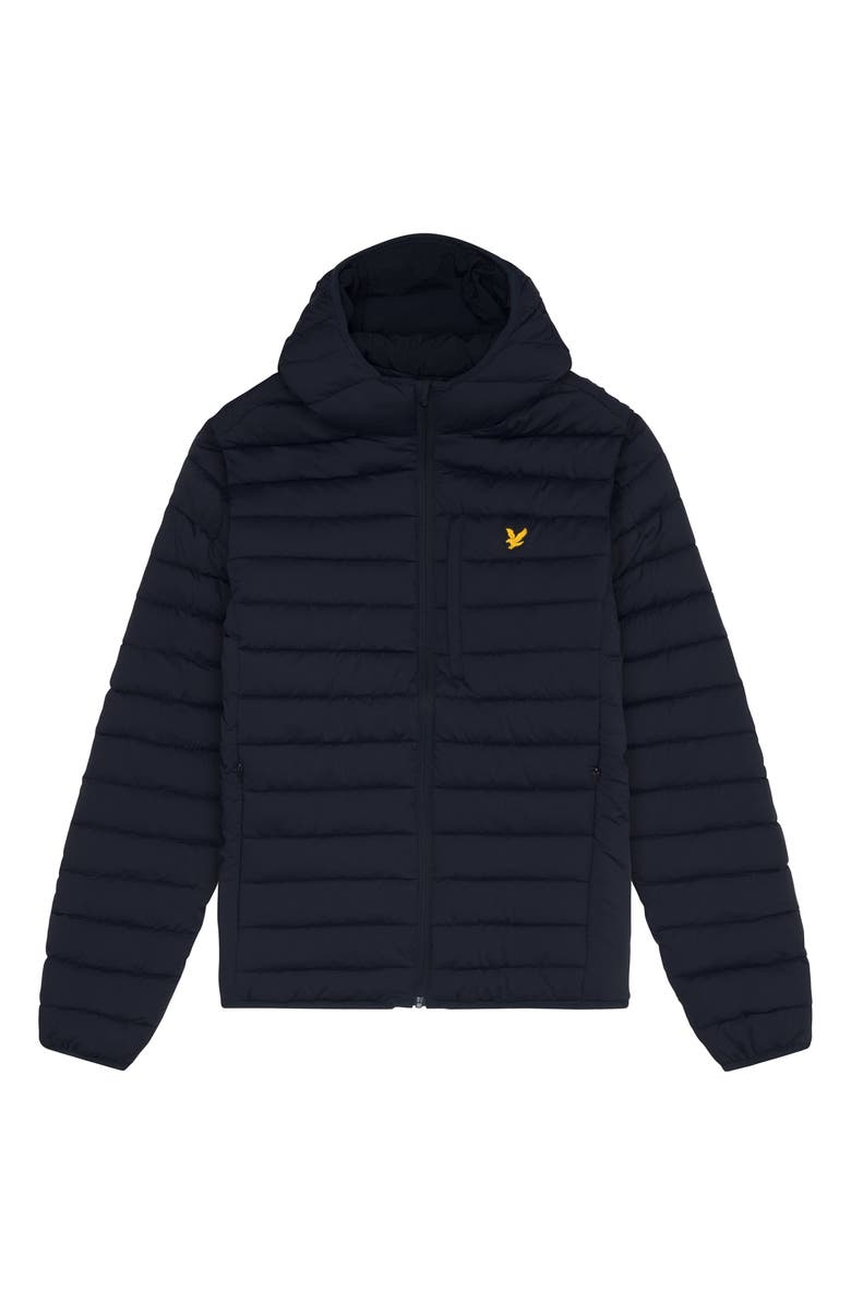 Lyle & Scott Stretch Lightweight Quilted Jacket, Alternate, color, Dark Navy