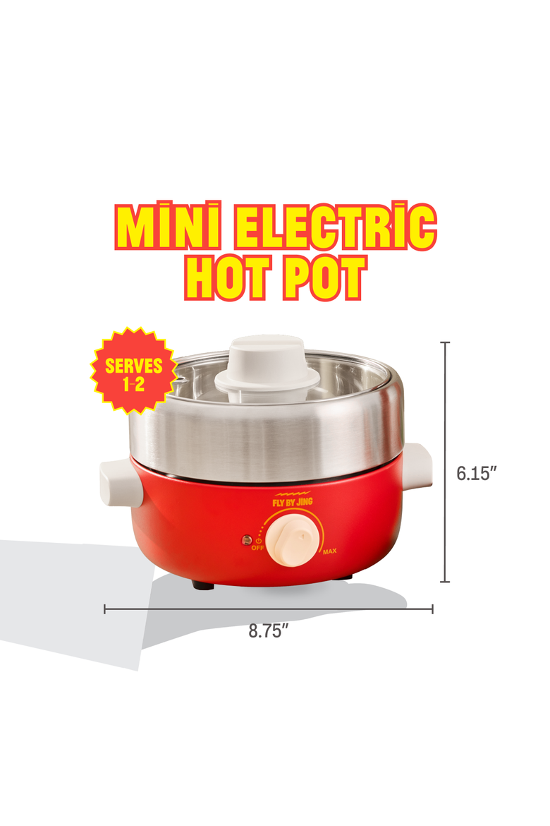 Mini Hot Pot Set, Alternate, color, Red
