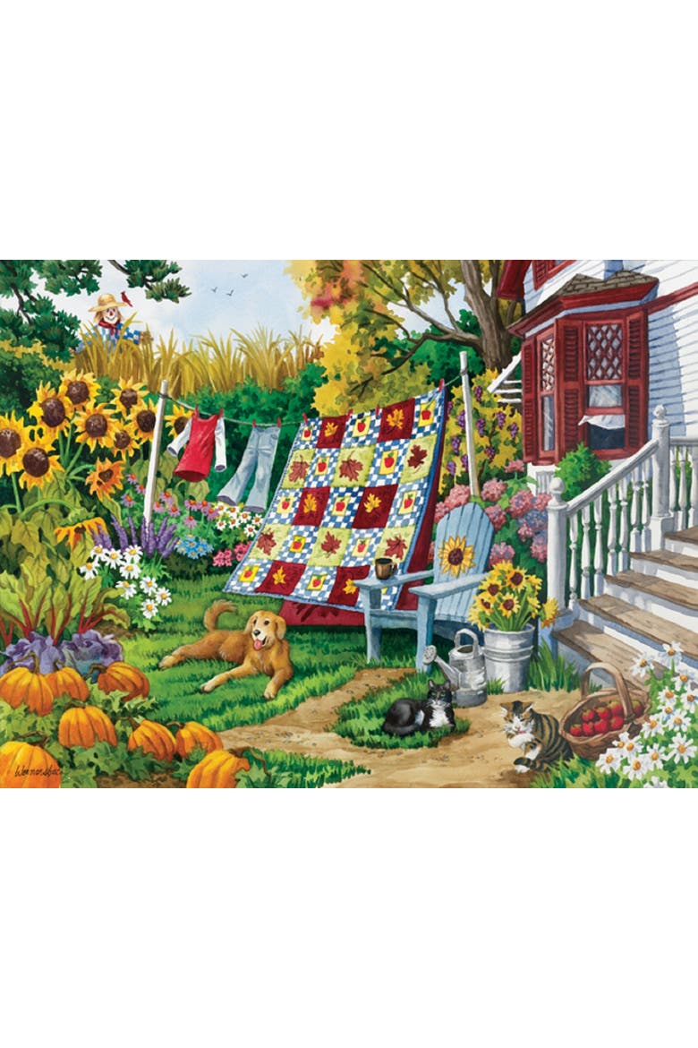 Country Autumn a 500 piece Jigsaw Puzzle for Adults, Alternate, color, Multicolor