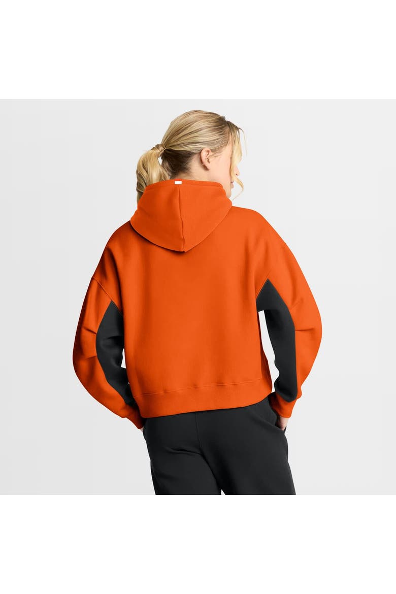 Women's Fanatics Orange Philadelphia Flyers Back Check Boxy Hoodie, Alternate, color, Orange