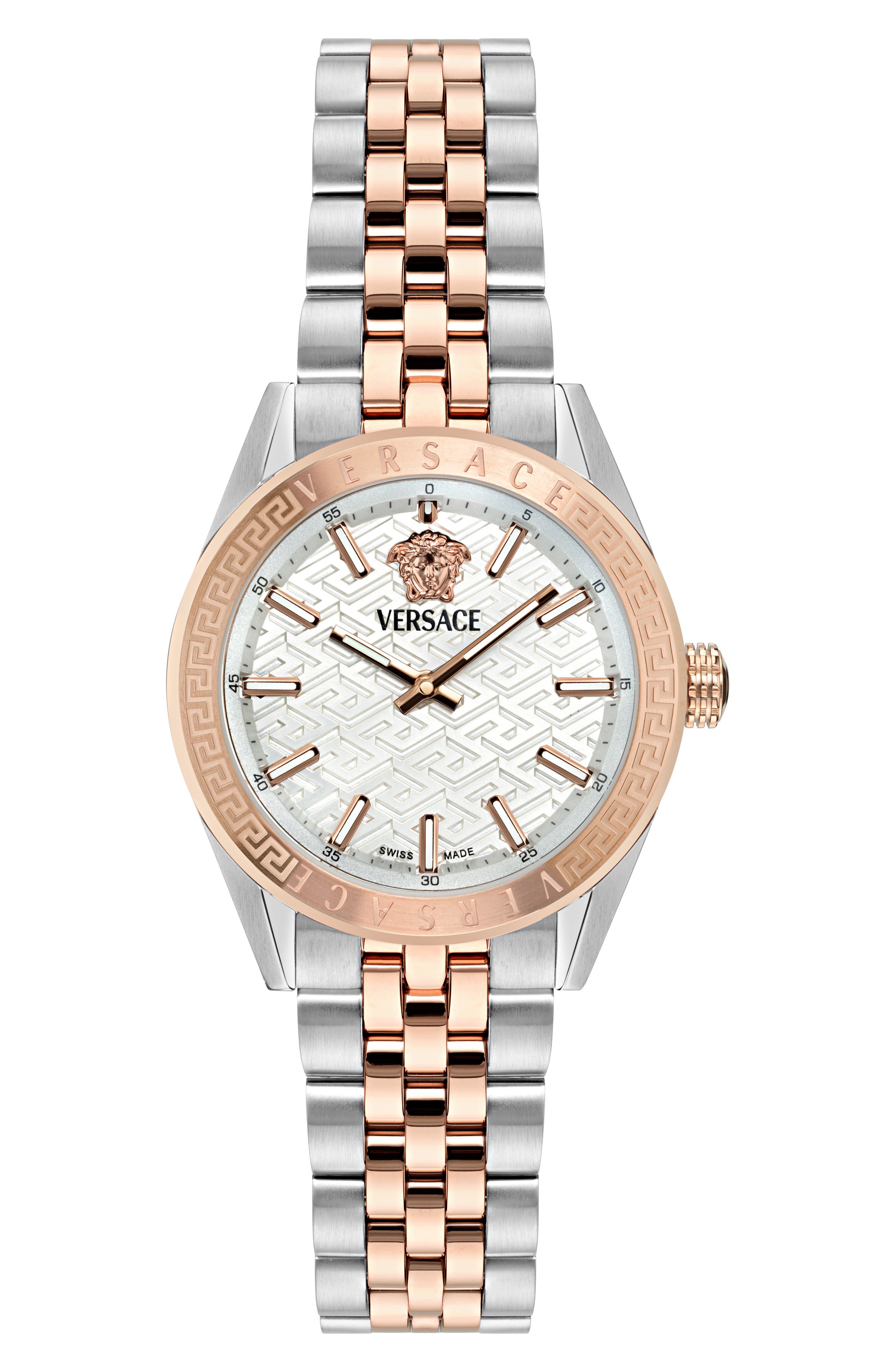 selected SILVER/ ROSE GOLD