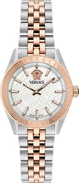 Versace V-Code Bracelet Watch, 36mm
