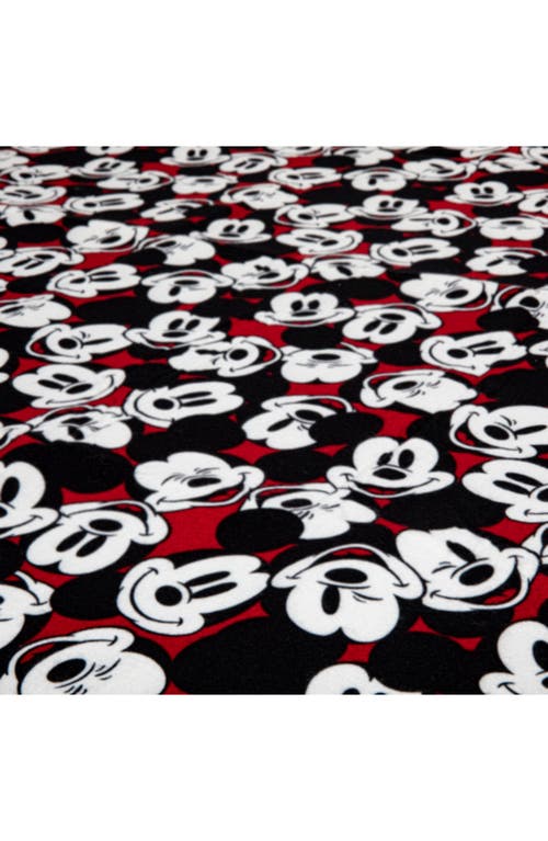 Picnic Time X Disney Mickey Mouse Outdoor Picnic Blanket Tote In Red