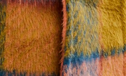 Free People Dalton Plaid Wool Coat In Multi