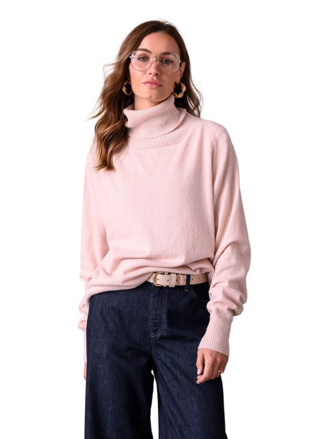 Geelong Wool Slouch Turtleneck Sweater