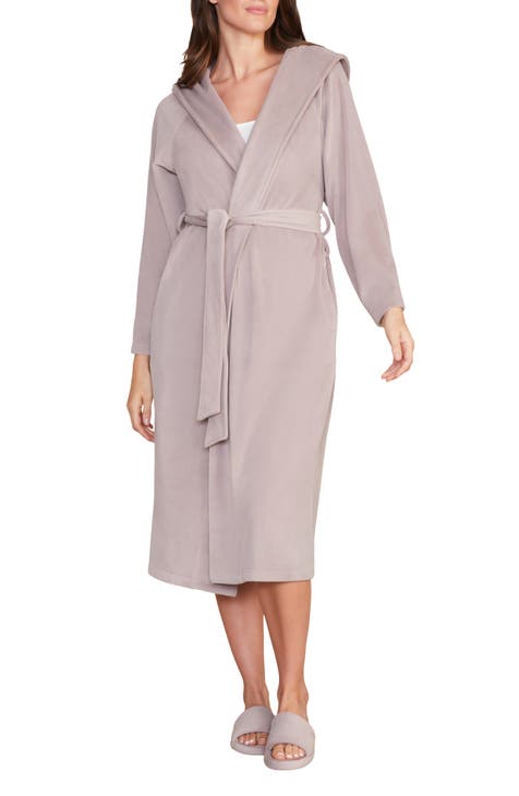 LuxeChic® Hooded Velour Robe