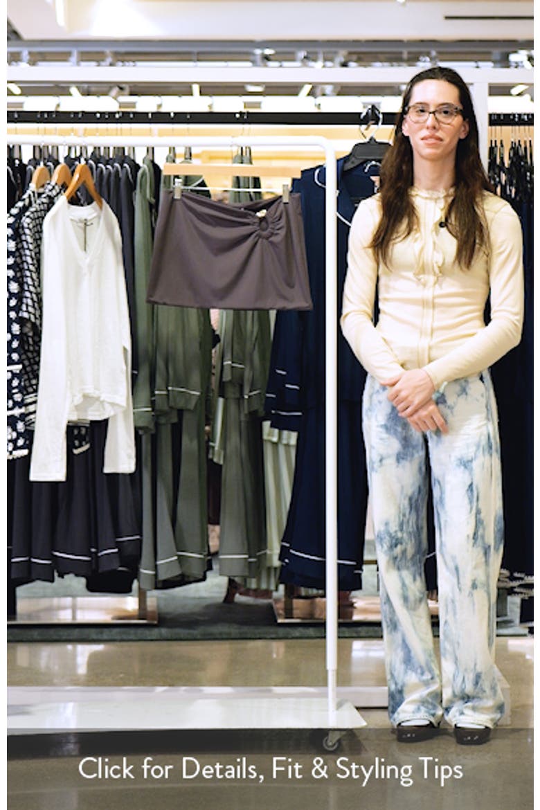 Billey Metal Ring Miniskirt video