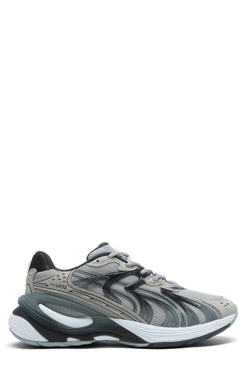 Puma Inverse Premium Sneaker In Platinum Gray-flat Dark Gray