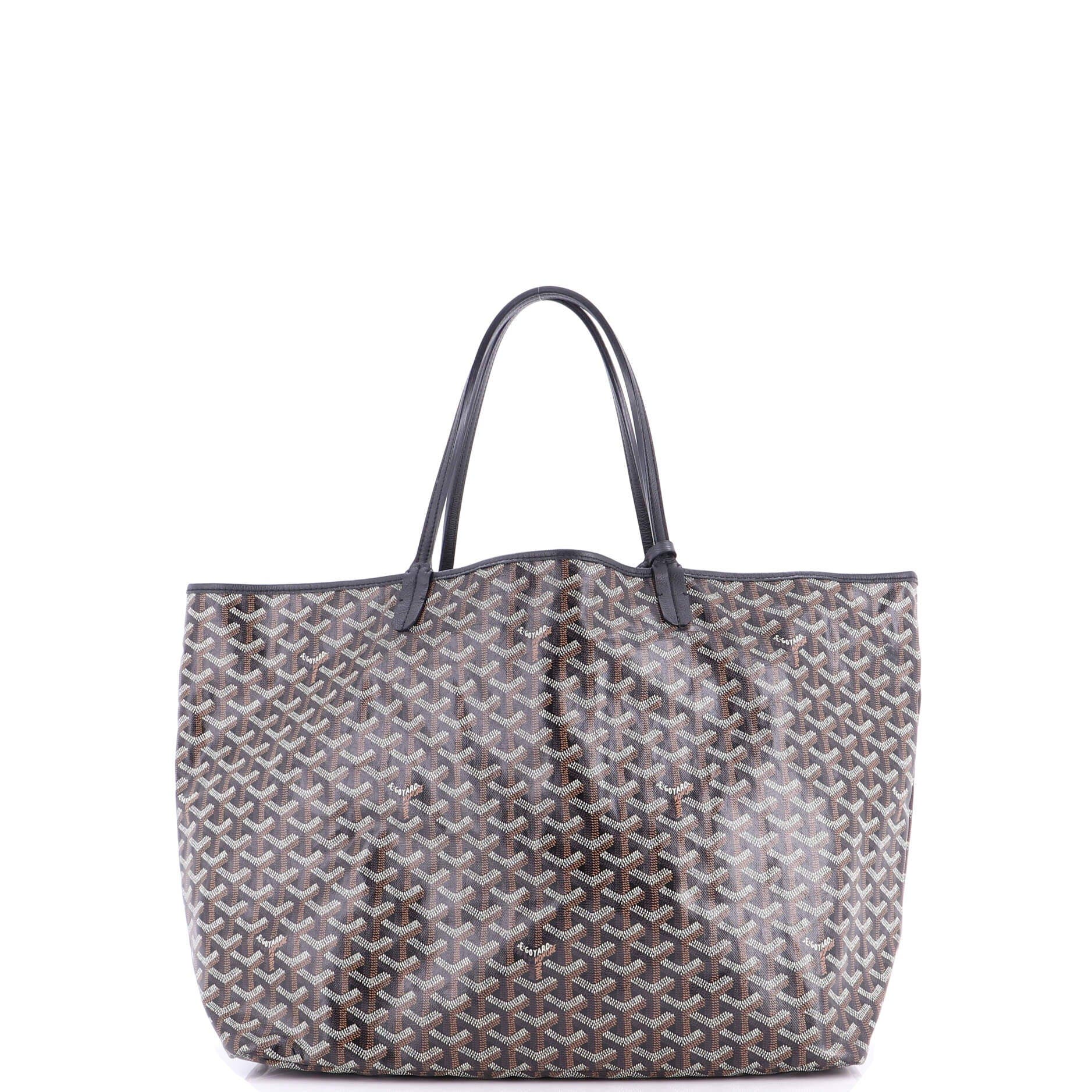 Pre-Owned Goyard Saint Louis Tote Coated Canvas GM, Alternate, color, 