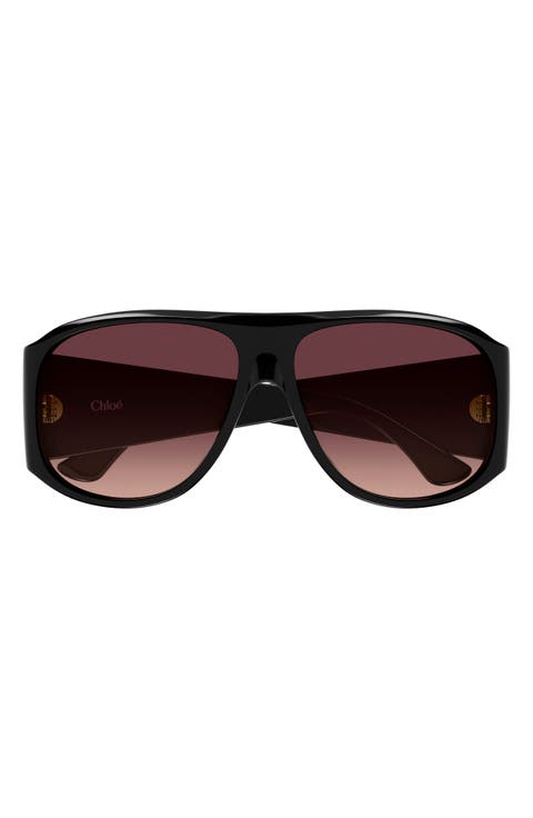 60mm Gradient Navigator Sunglasses