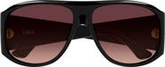 Chloé 60mm Gradient Navigator Sunglasses