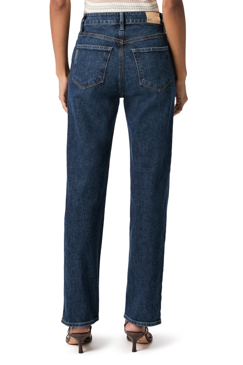 Stevie High Waist Straight Leg Jeans, Alternate, color, SAN GABRIEL
