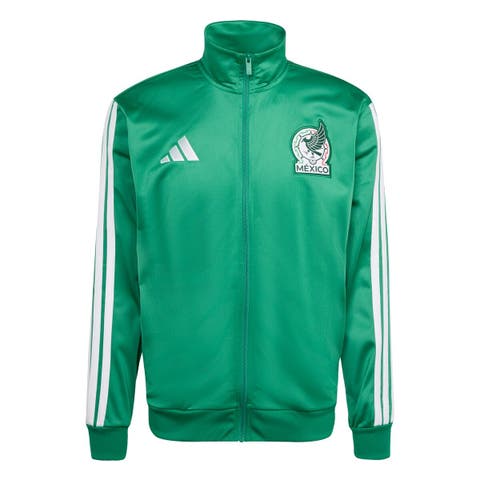 Men's adidas Green Mexico National Team FIFA x World Cup Alphaskin Full-Zip Track Top