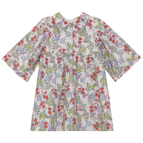 Cotton Woven Floral Dress