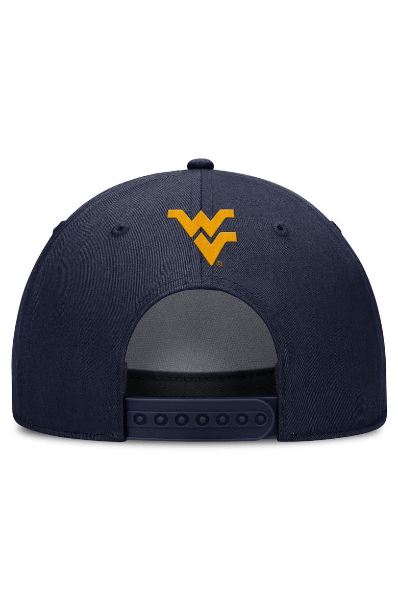 Nike Men's Nike Navy West Virginia Mountaineers Rise Campus Adjustable Hat, Alternate, color, Navy