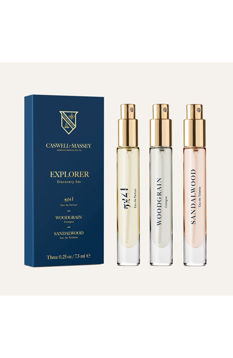 Caswell-Massey Explorer Discovery Set, Alternate, color, Transparent