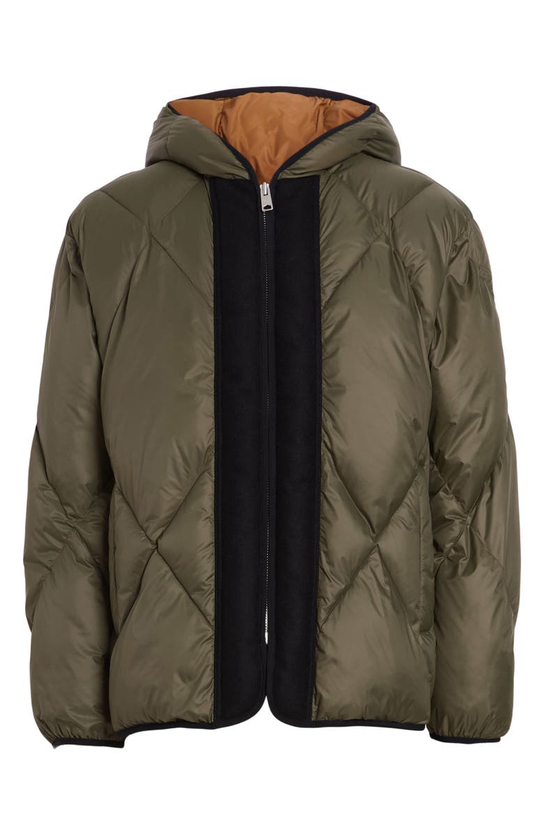 AllSaints Pegasis Hooded Nylon Puffer Coat, Alternate, color,