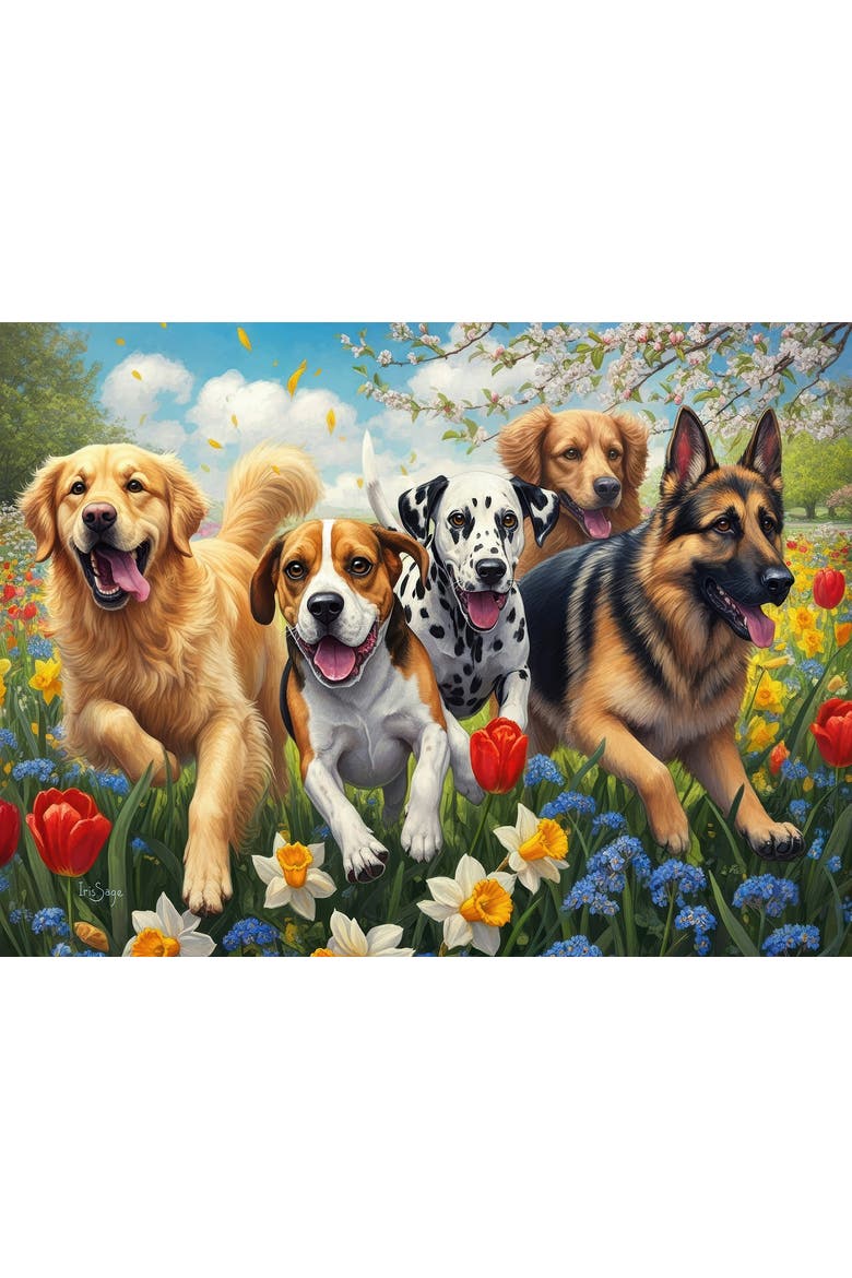 Spring Day Joy 1000 piece Jigsaw Puzzle for Adults, Alternate, color, Multicolor