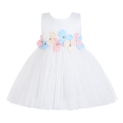 Elarisse Floral Waist Dress (Baby)