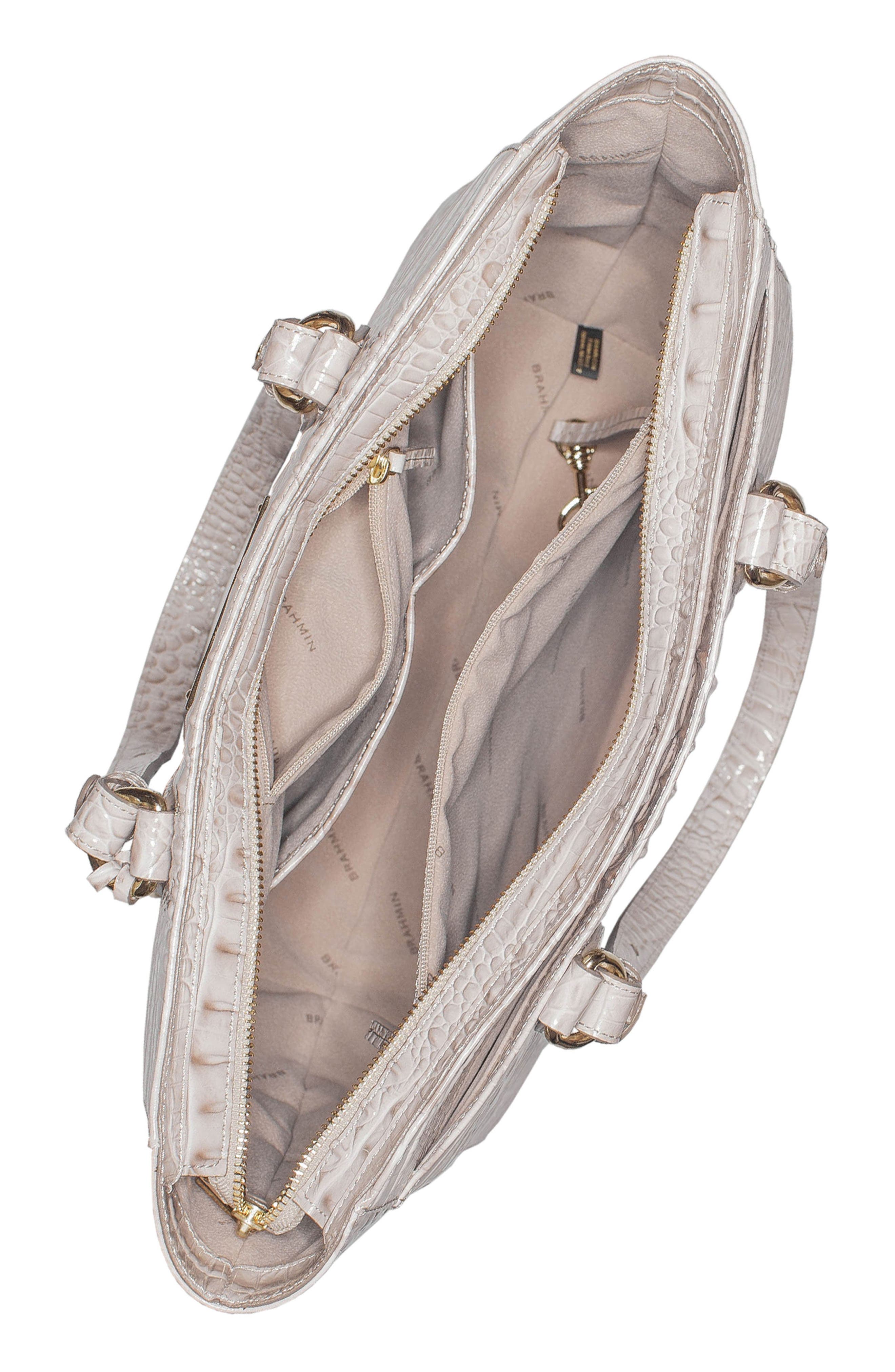 Brahmin Melbourne - Small Lena Leather Satchel, Alternate, color, 