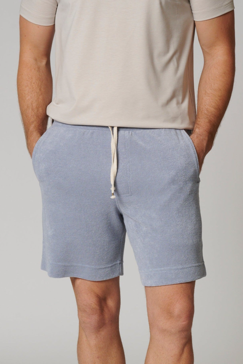 Leisure Lab Towel Short In Sky