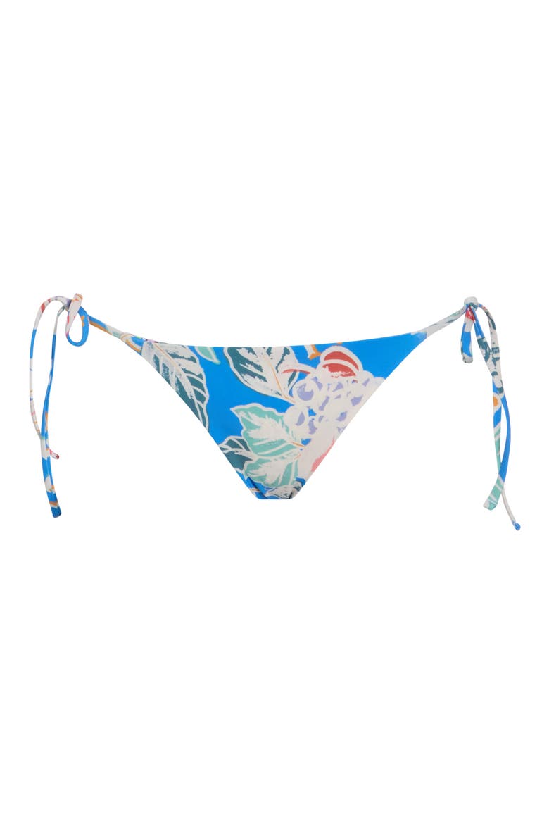 Sunning Side Tie Bikini Bottoms, Main, color, BLUE