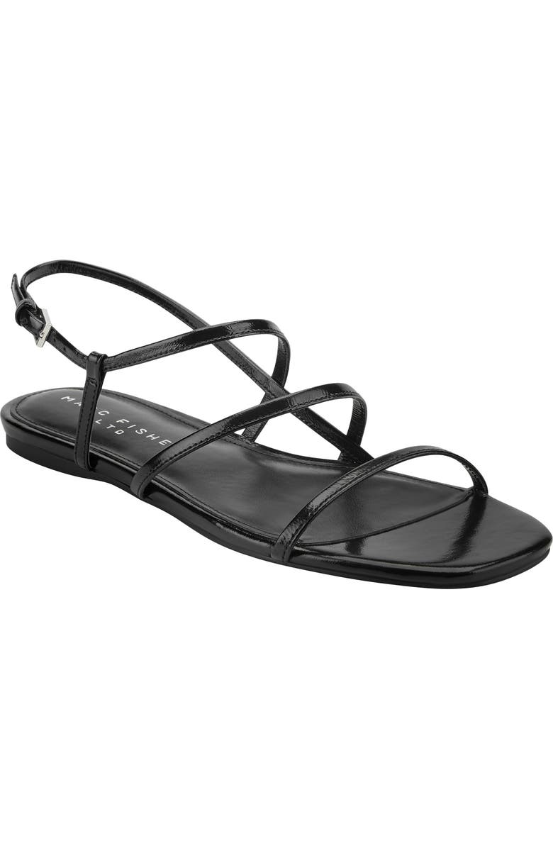 Marc Fisher LTD Elysha Slingback Sandal, Main, color, Black