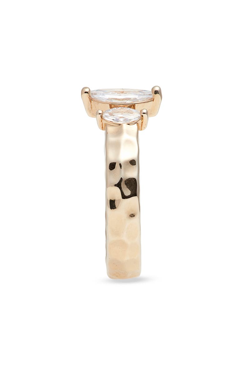 Mara Cubic Zirconia Ring, Alternate, color, GOLD