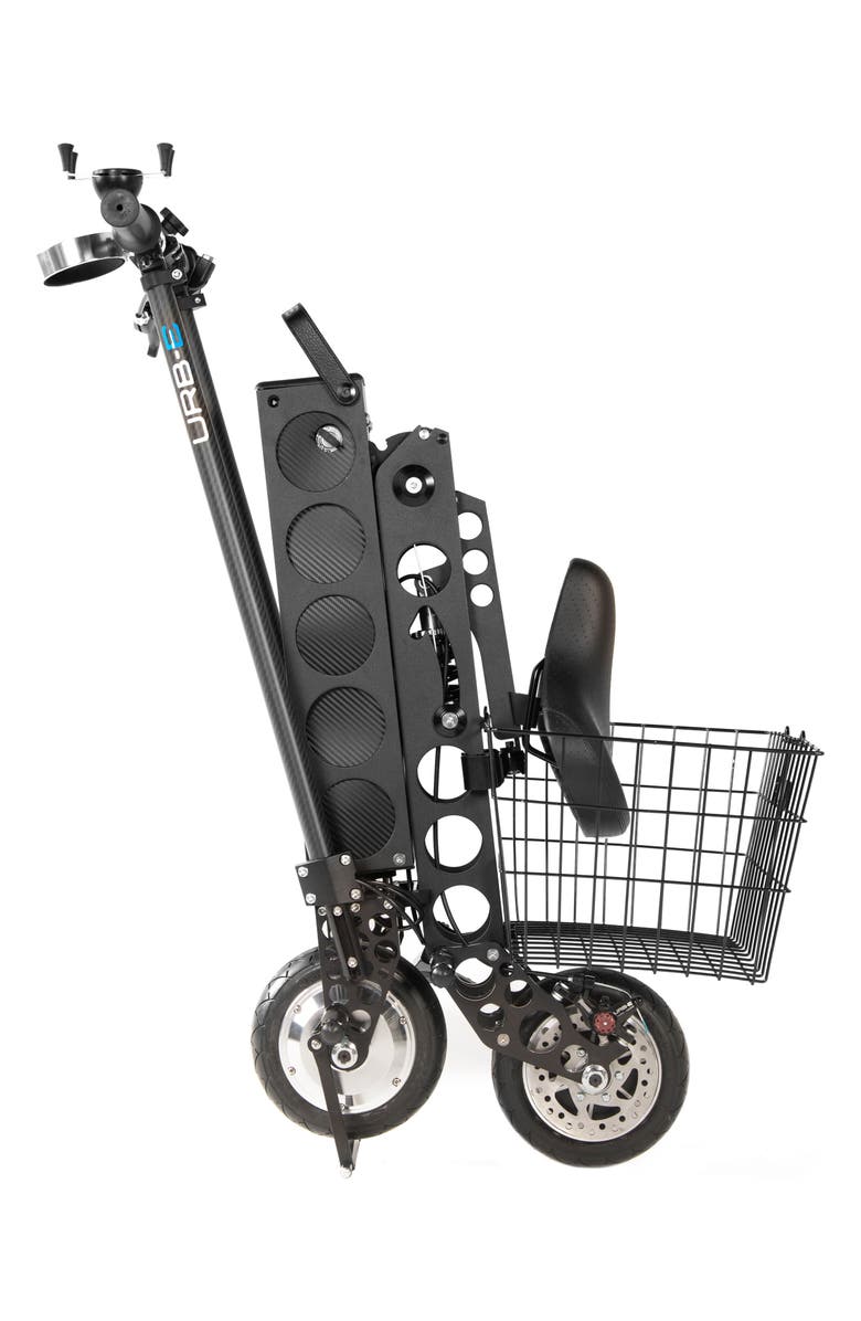 URB E The Black Label City Edition Foldable Electric Scooter, Alternate, color, 