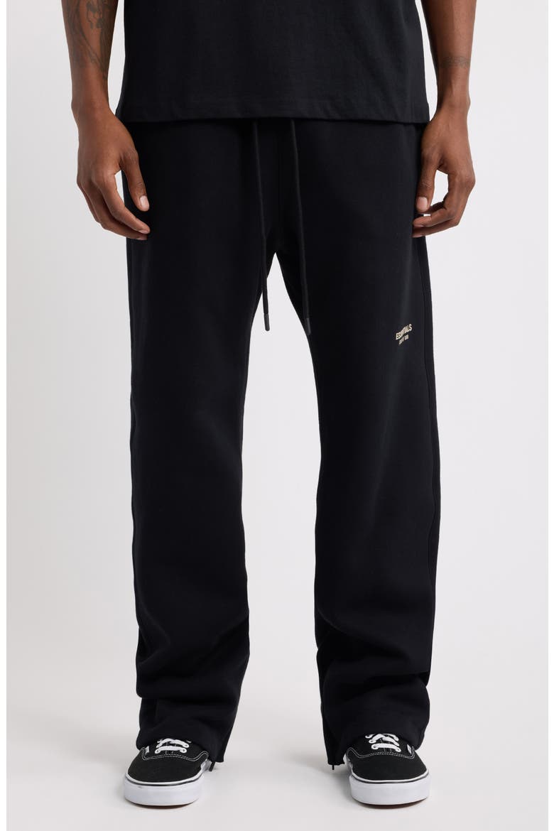 Classic Slim Track Pants, Main, color, BLACK