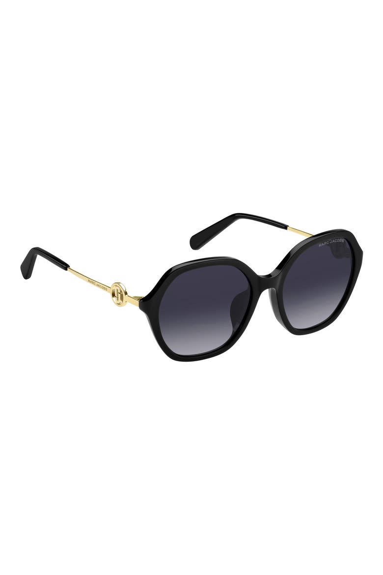 MARC 728/F/S 55mm Gradient Geometric Sunglasses, Alternate, color, 0807-9O