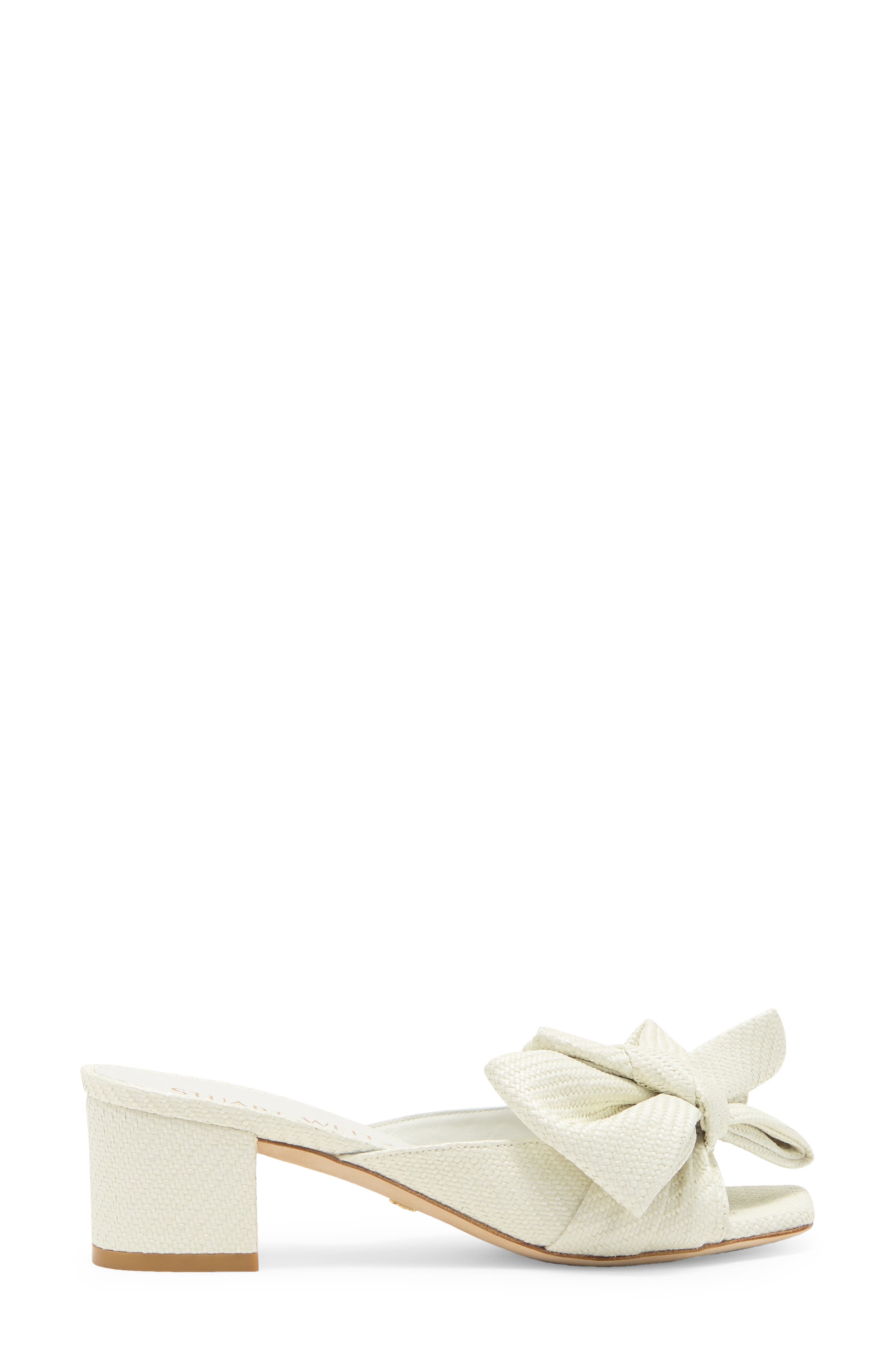 Stuart Weitzman Loveknot Block Heel Sandal, Alternate, color, 