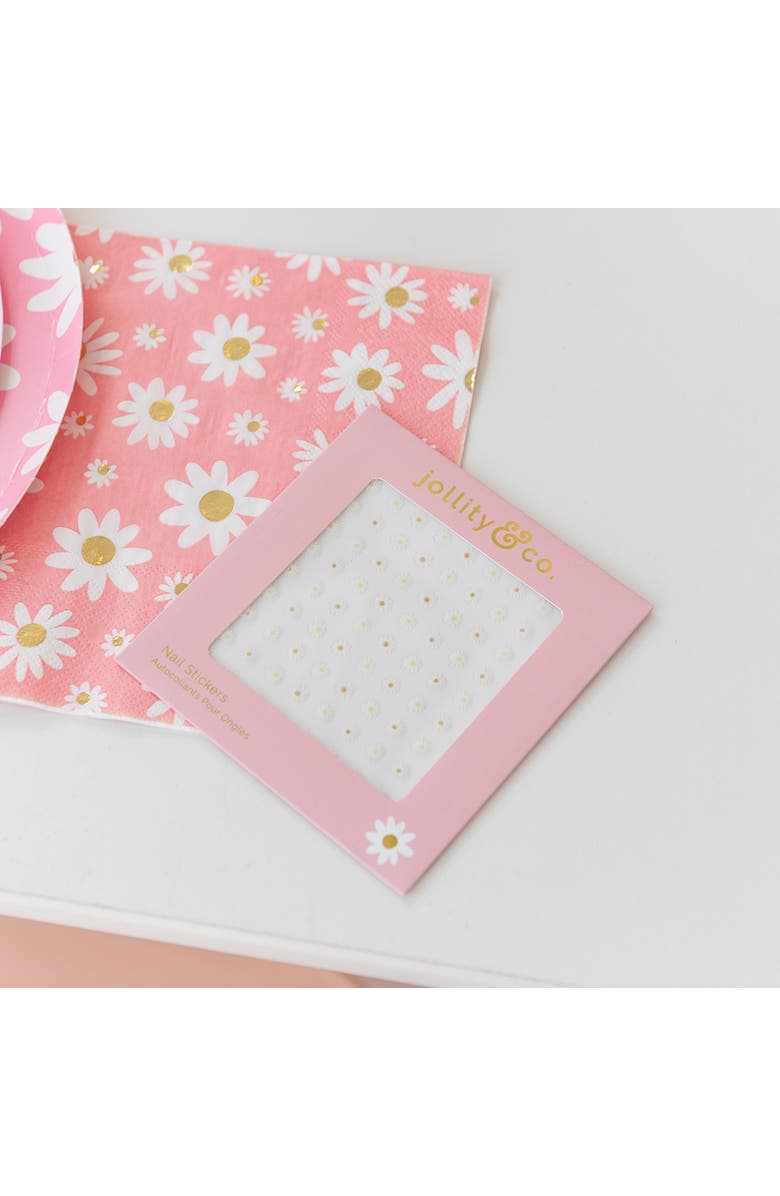 Jollity & Co Peace & Love Daisy Large Napkins, Alternate, color, Assorted Pre-Pack