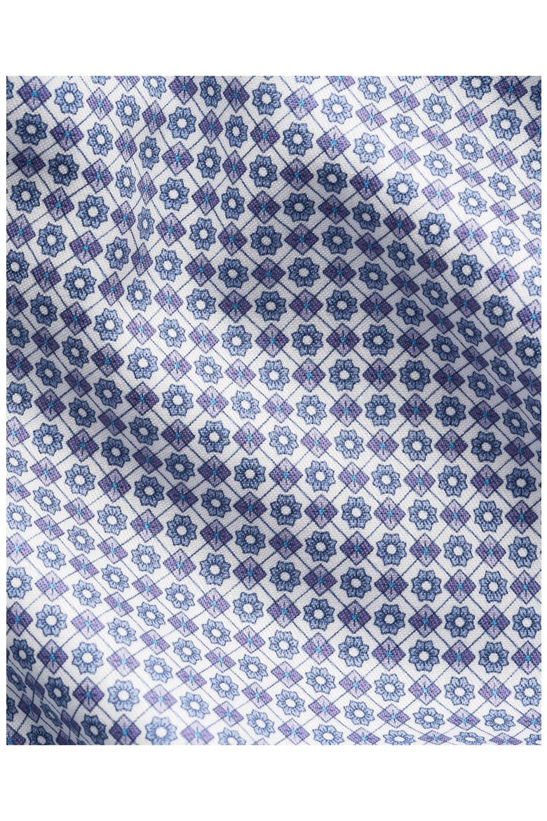 Contemporary Fit Micro Print Shirt, Alternate, color, MEDIUM PURPLE