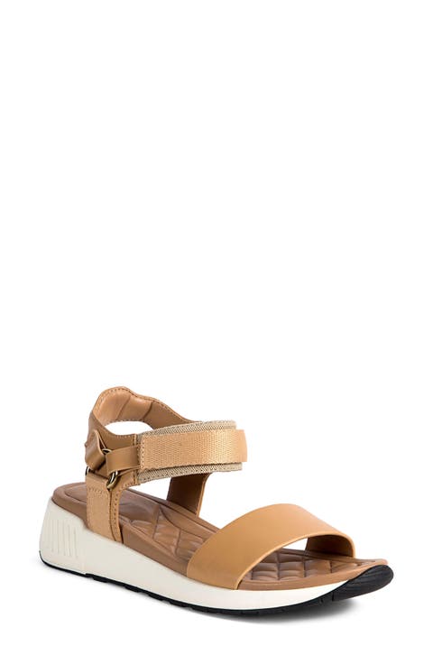 Carrie Wedge Sandal (Women) (Wide Width Available)