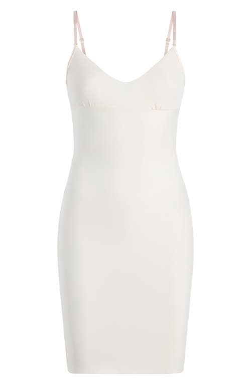 Commando Smoothed Not Stuffed Shaping Full Slip In Bone In White