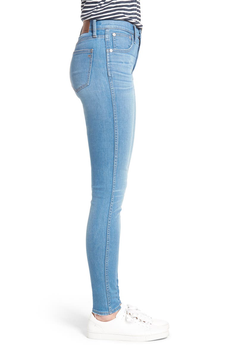 Madewell High Rise Skinny Jeans, Alternate, color, 