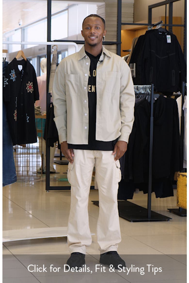 Owen Cotton Twill Button-Up Shirt Jacket video